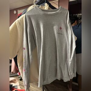 Supreme long sleeve tee with flowers